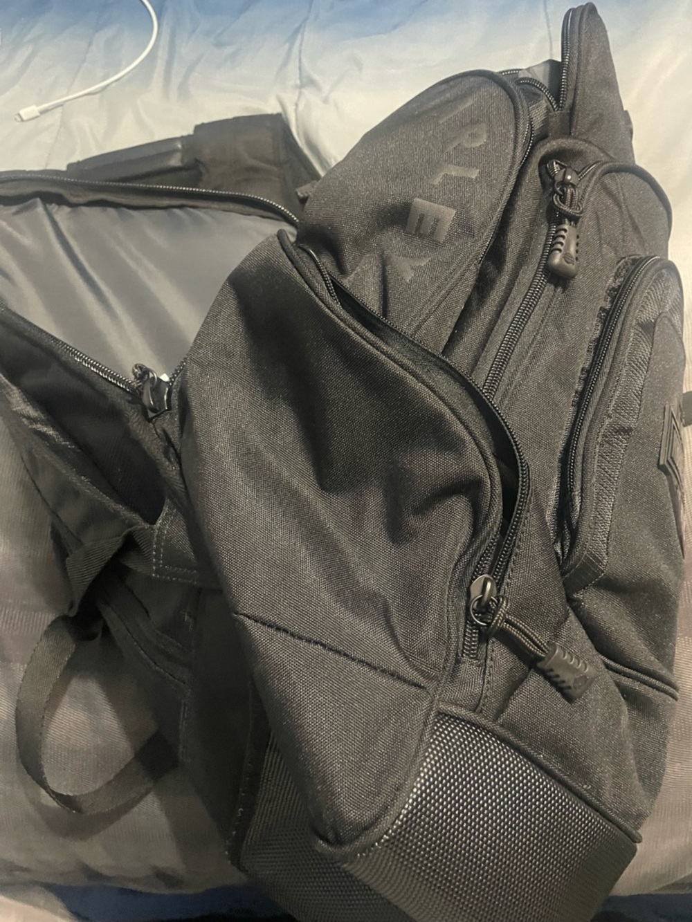 Harley-Davidson Black Tactical Motorcycle Backpack with Logo - Picture 4 of 5